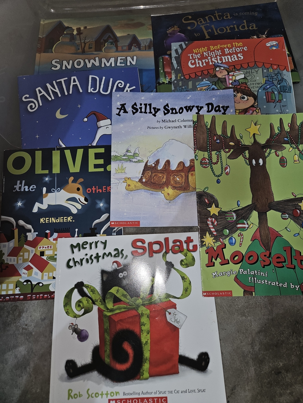 Christmas/Winter Themed Picture Books - 8 Included